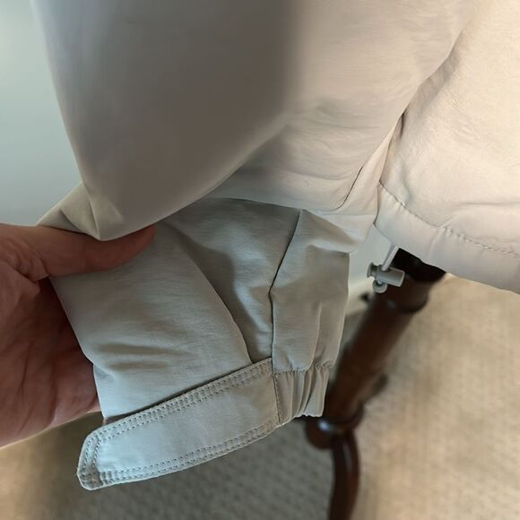 Sz L Eddie Bauer medium weight grey hooded jacket coat - Picture 4 of 9